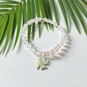 Bracelet en Quartz Rose