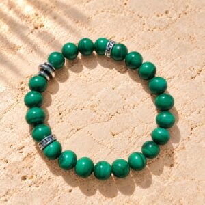 Bracelet en Malachite